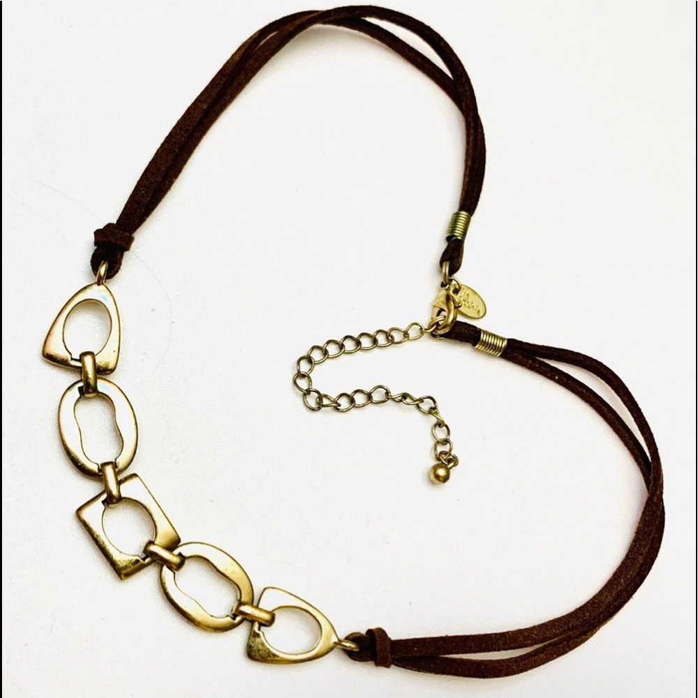 LIA SOPHIA Shapeshifter Suede Necklace